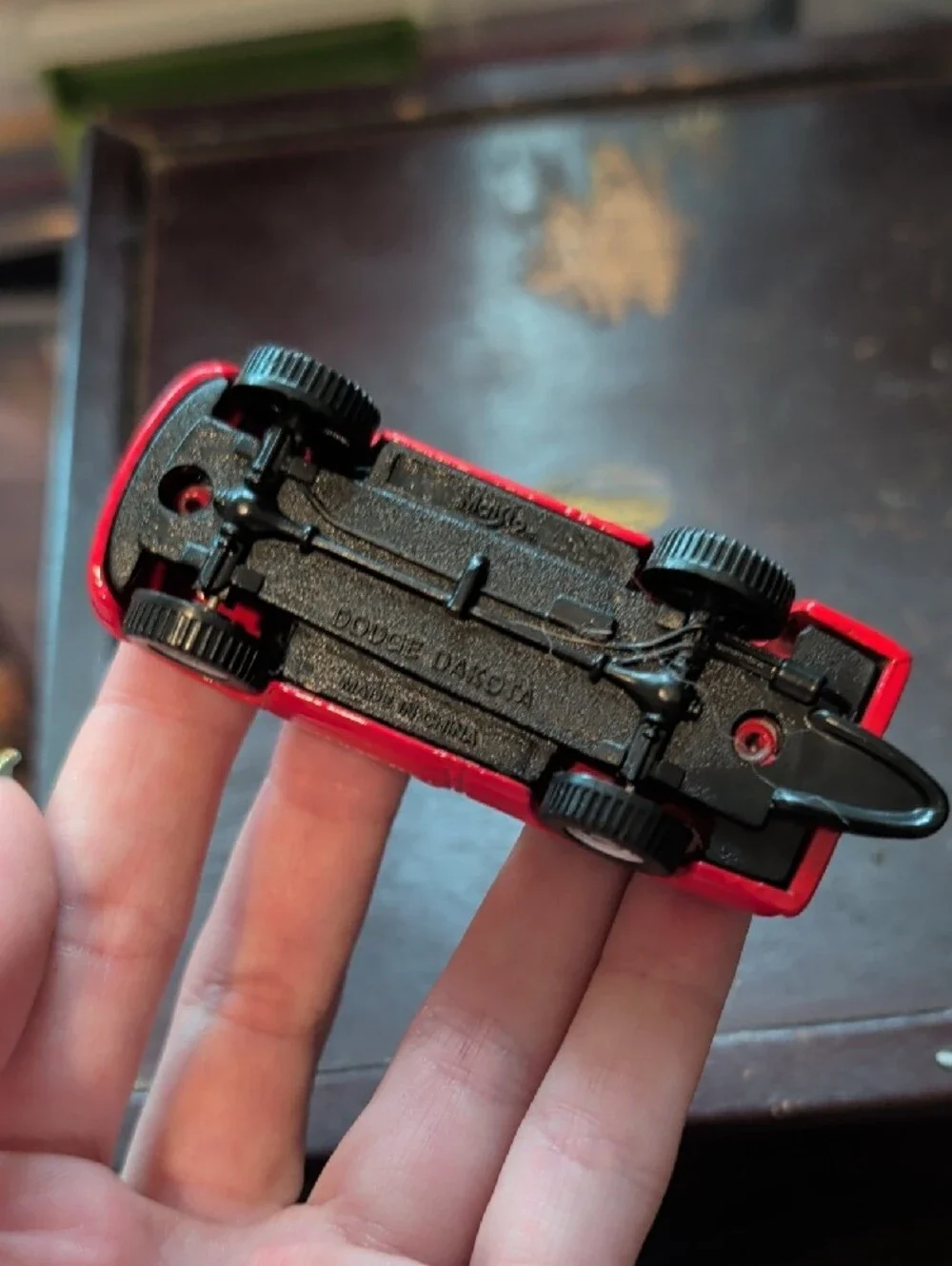 Red Tow Service Pickup Toy Truck for Kids